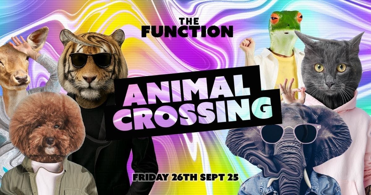 🐞 Animal Crossing 🐞 - The Function - Canterbury, 26 September | Event in Canterbury | AllEvents