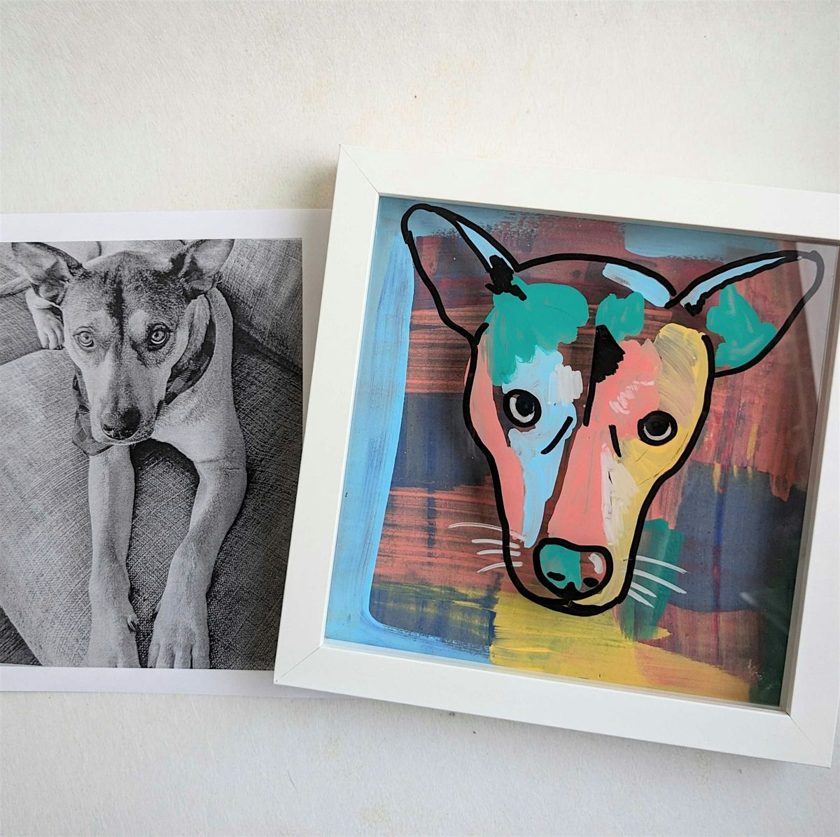 Abstract Pet Portrait (Burlington), Craft Loft (Burlington Store ...