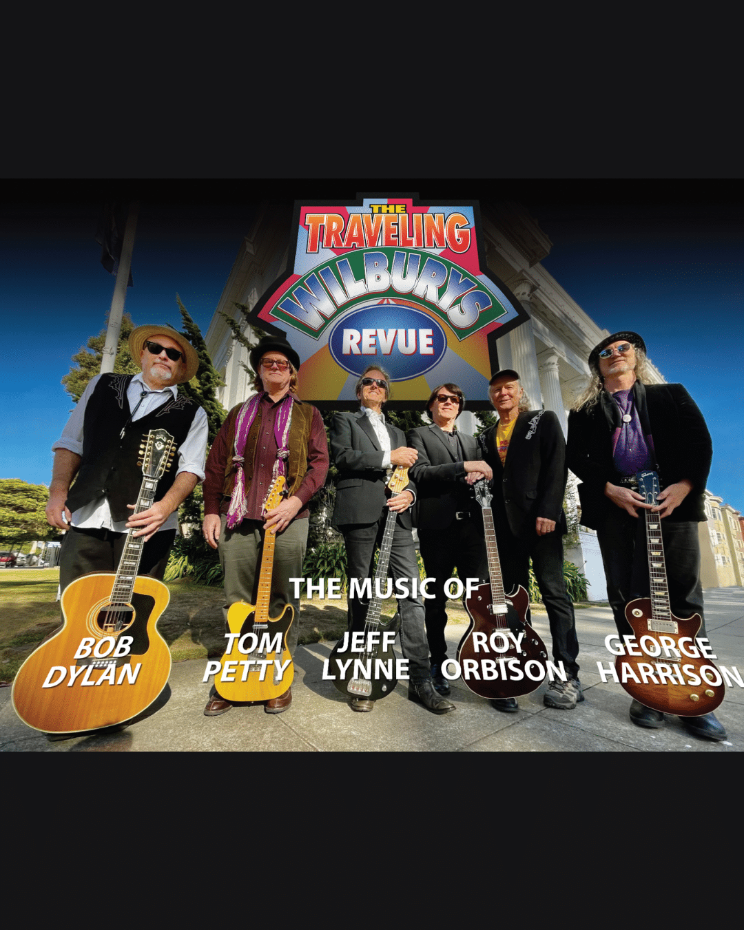 The Traveling Wilburys Revue at The Guild Theatre, 31 July | Event in Menlo Park | AllEvents