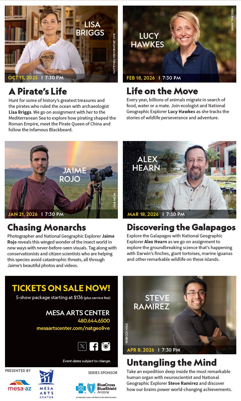 National Geographic Live - A Pirate's Life at The Broad Stage, 2 October | Event in Santa Monica | AllEvents