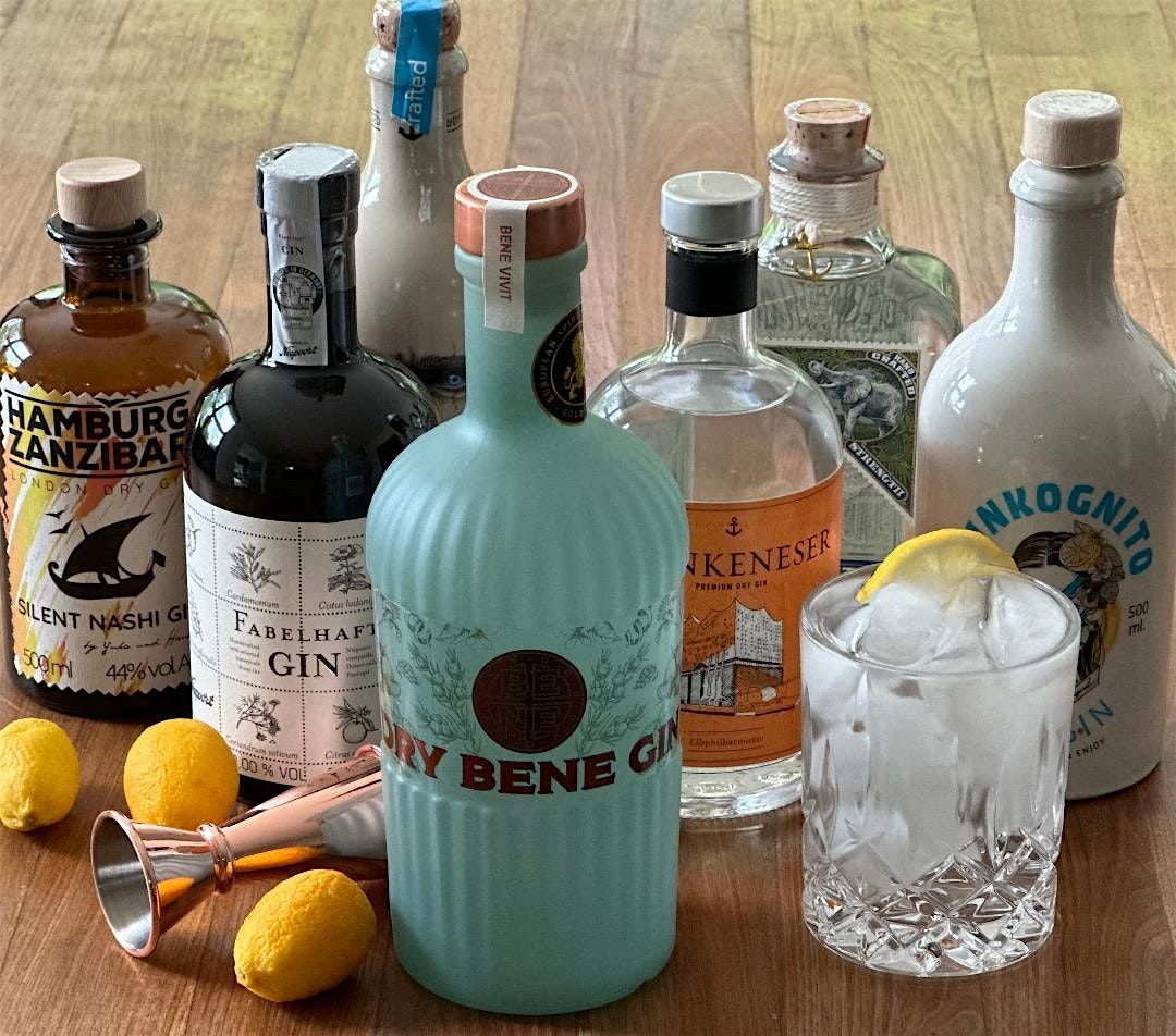 GIN-TASTING "AM TOR ZUR WELT"   -  auch als Geschenkgutschein, 11 April | Event in Hamburg | AllEvents