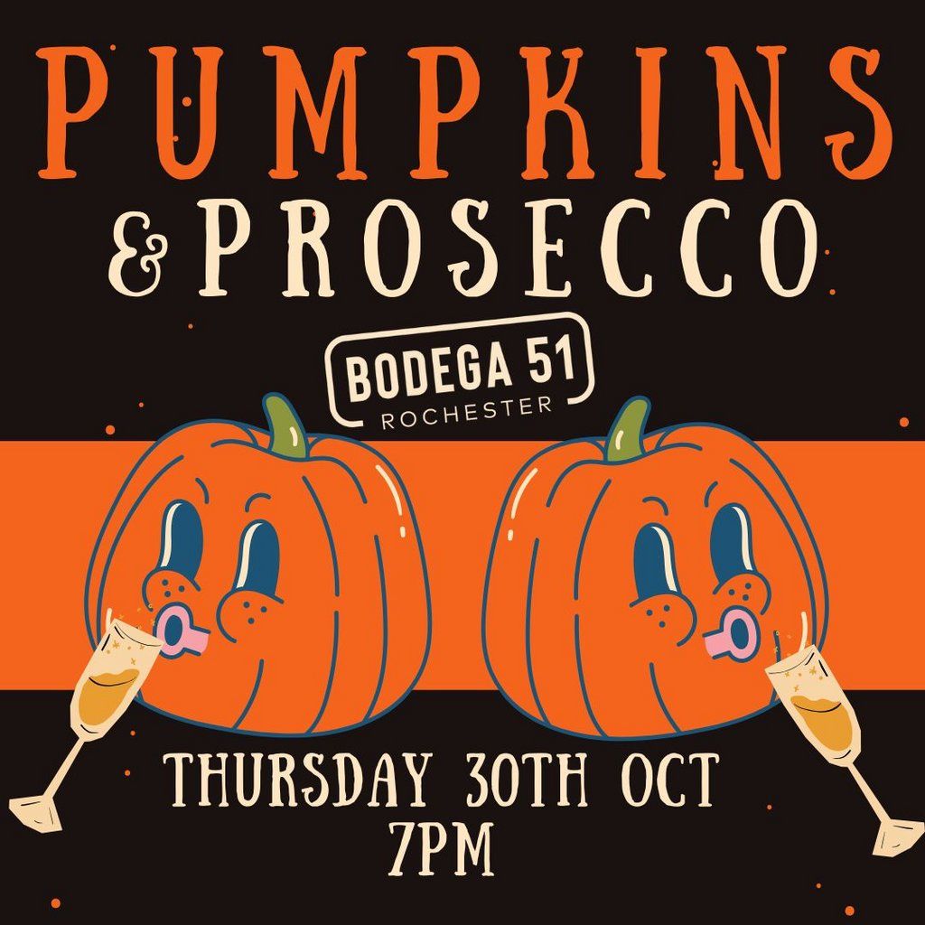Pumpkins & Prosecco, 30 October | Event in Rochester | AllEvents