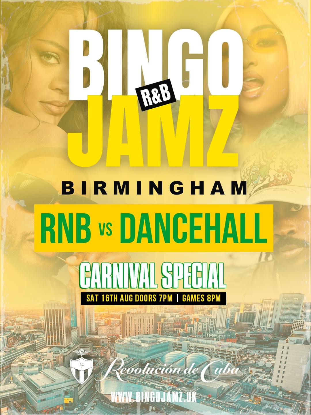 Bingo Jamz Birmingham | 16th August 2025, 16 August | Event in Birmingham | AllEvents