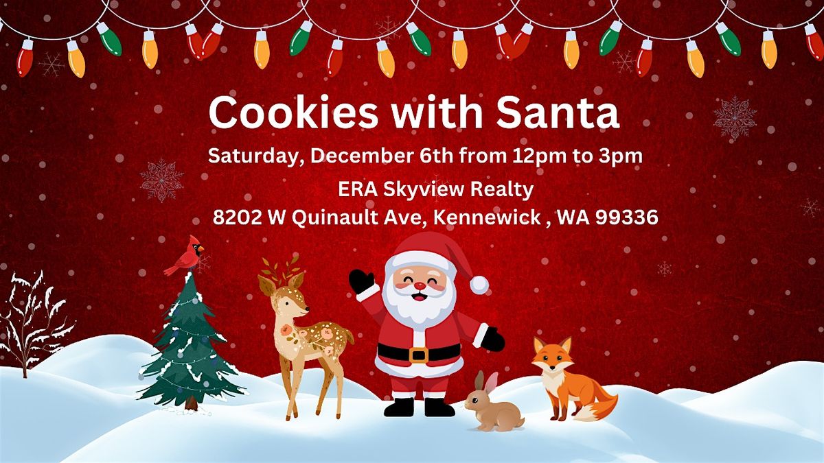 Cookies with Santa, 6 December | Event in Kennewick | AllEvents