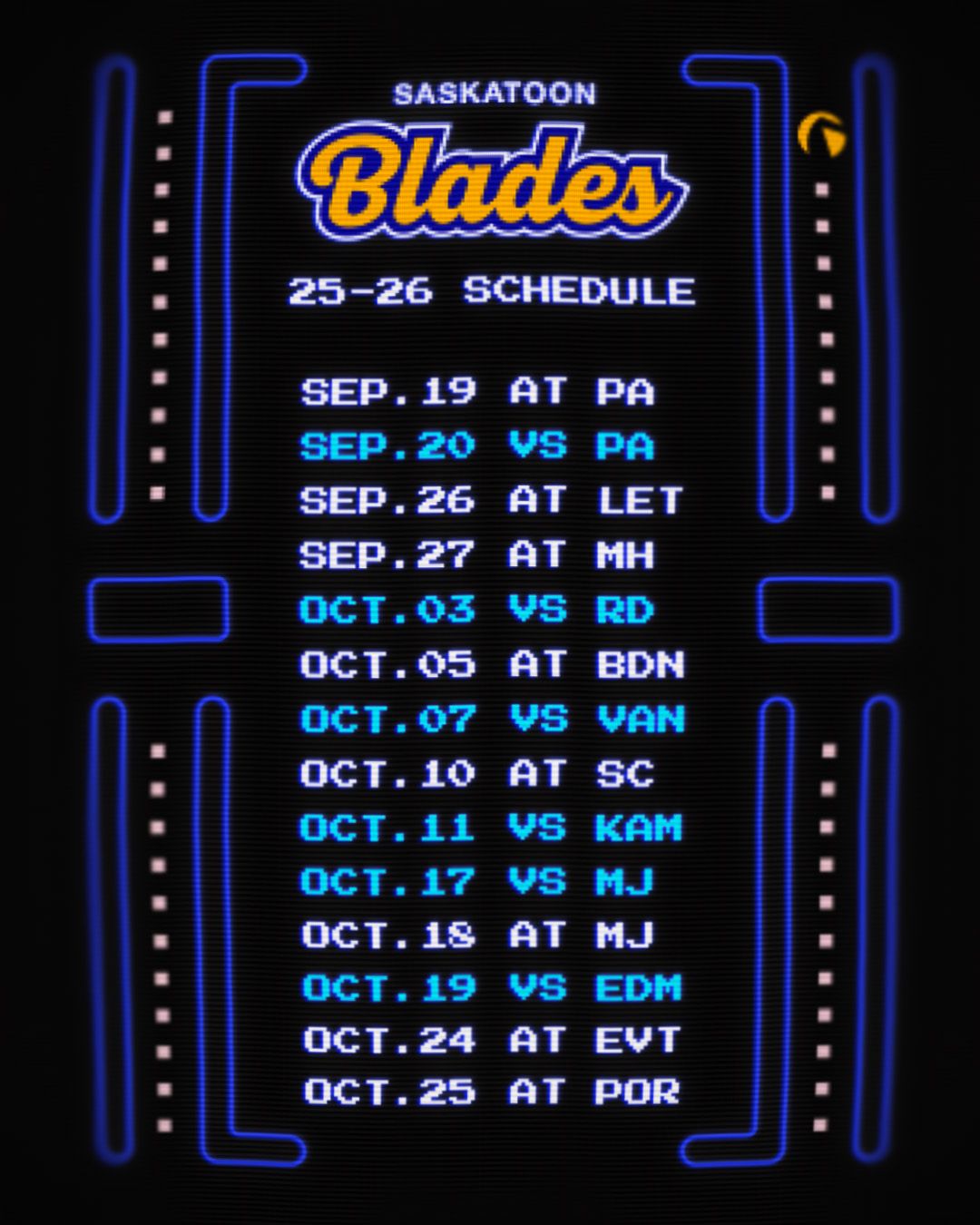 Saskatoon Blades vs. Kamloops Blazers, 10 October | Event in Saskatoon | AllEvents
