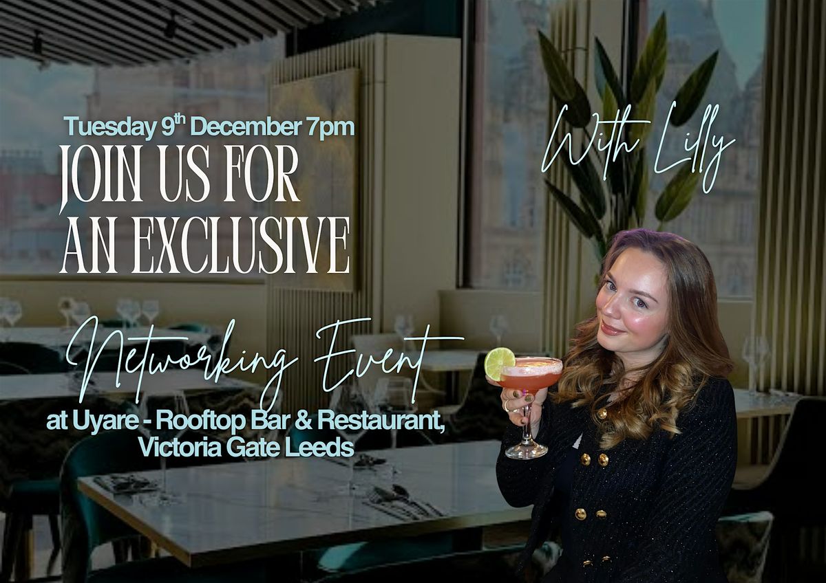 Networking Event, 9 December | Event in Leeds | AllEvents