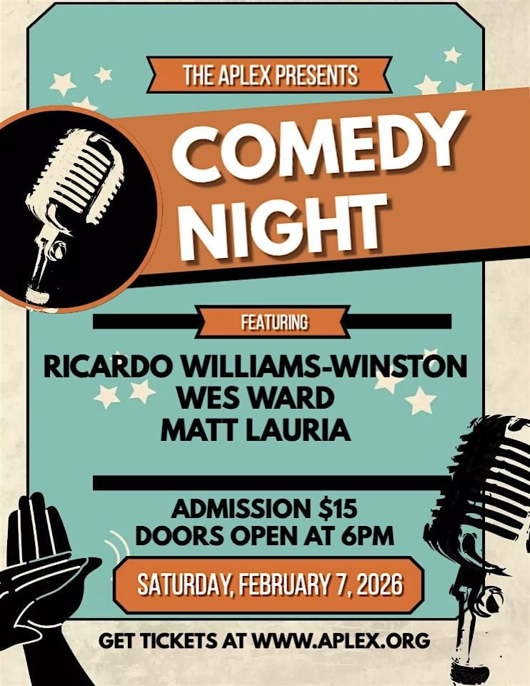 Comedy Night with Ricardo Williams-Winston, Wes Ward and Matt Lauria