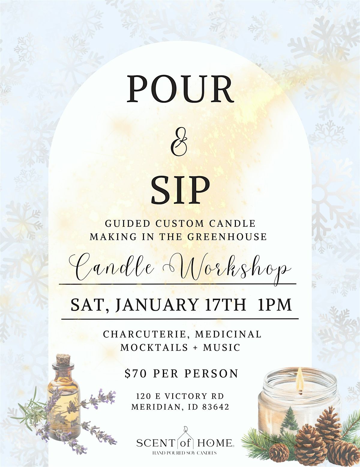 Candle Making Workshop, 17 January | Event in Meridian | AllEvents