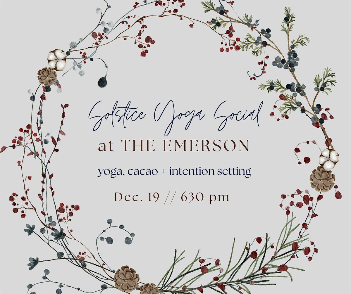 Solstice Yoga Social, 19 December | Event in Syracuse | AllEvents