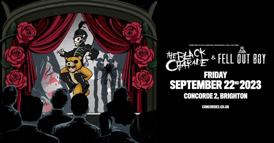 The Black Charade & Fell Out Boy Live Emo Tributes This Friday!, Concorde 2, Lewes The Black Charade & Fell Out Boy Live Emo Tributes This Friday!, Concorde 2, Lewes