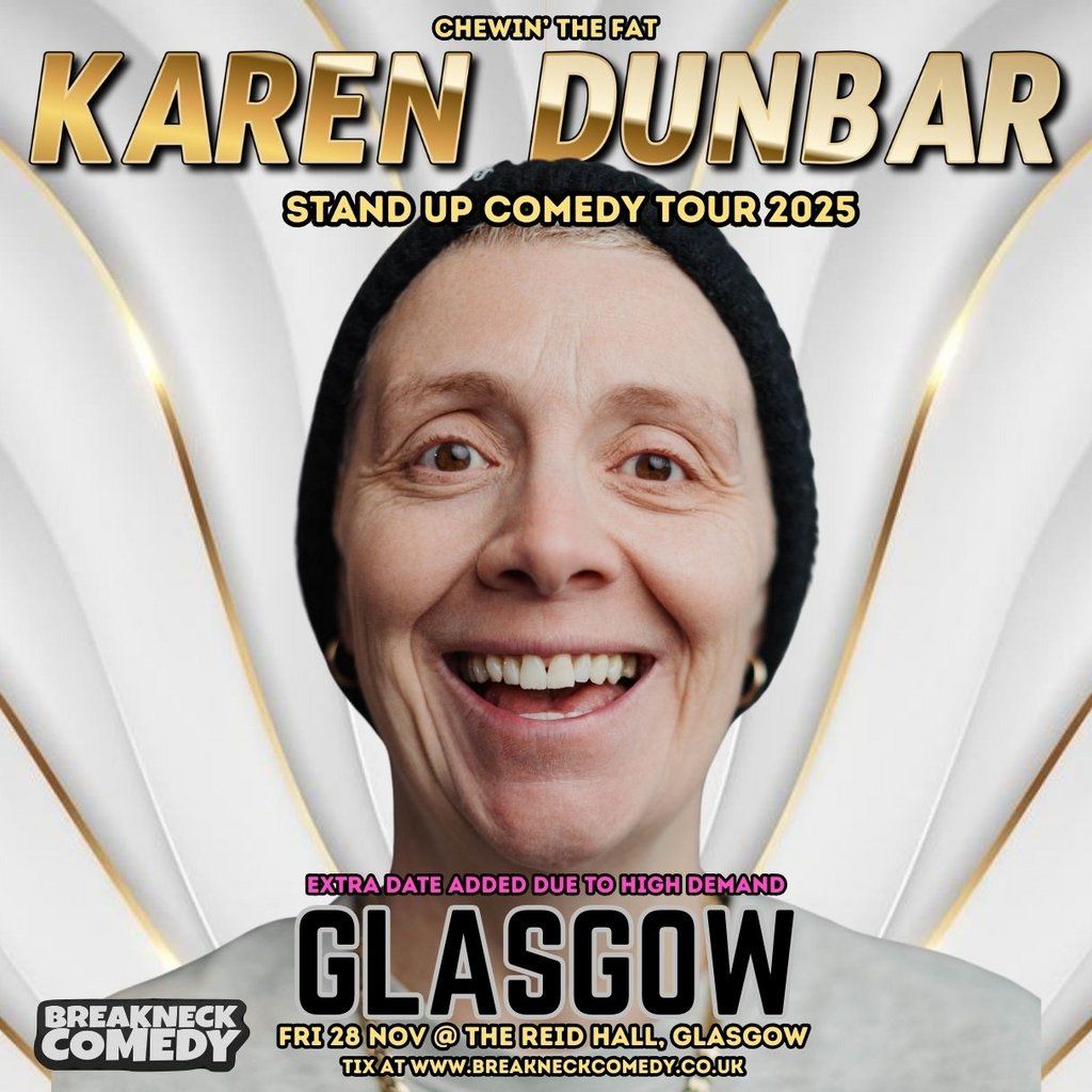 KAREN DUNBAR : Live, 28 November | Event in Glasgow | AllEvents