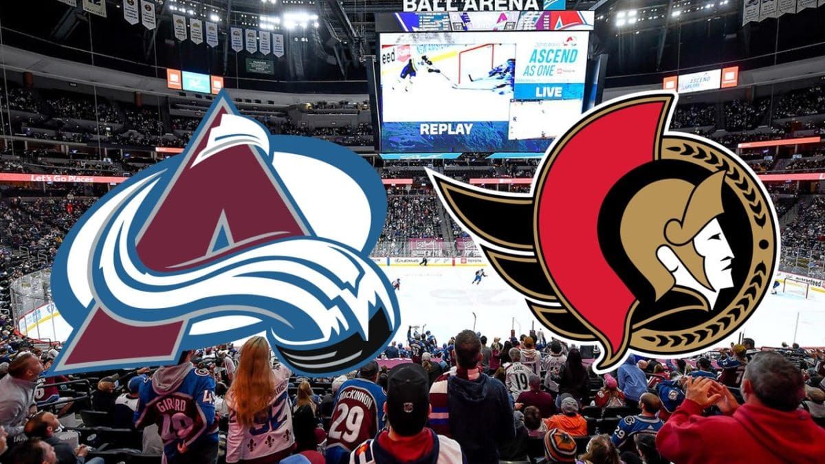 Ottawa Senators at Colorado Avalanche at Ball Arena, 8 January | Event in Denver | AllEvents