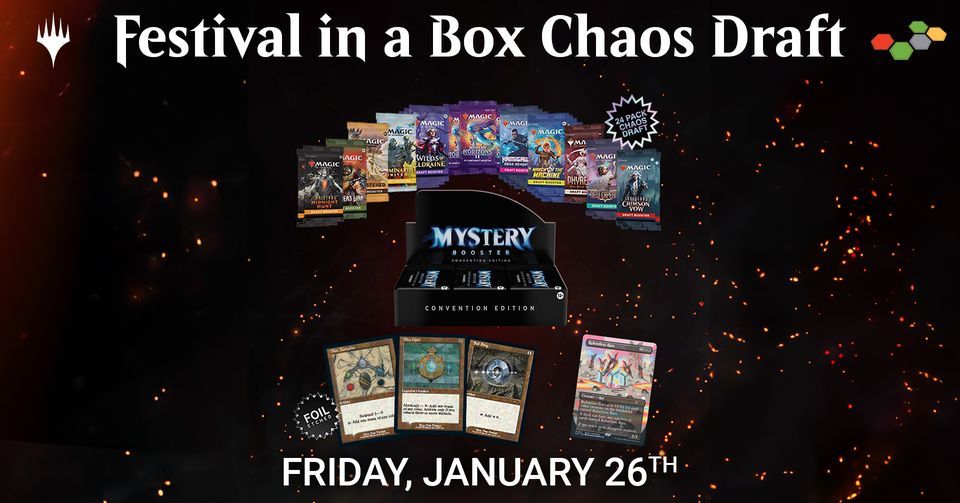 Festival in a Box Chaos Draft Friday Night Magic, Top Tier Board