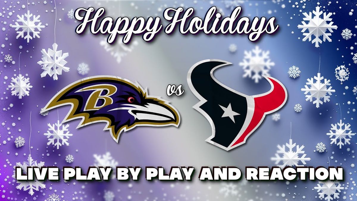 Houston Texans at Baltimore Ravens at M&T Bank Stadium, 5 October | Event in Baltimore | AllEvents