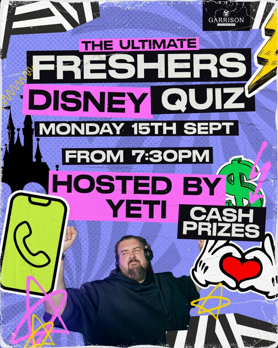 The Ultimate Freshers Disney Quiz!, 15 September | Event in Chelmsford | AllEvents
