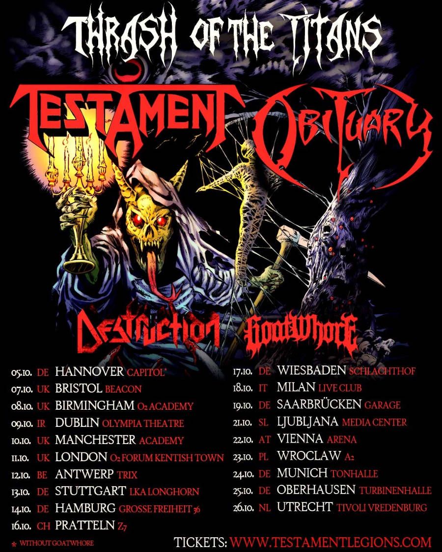 Thrash of the Titans, 10 October | Event in Des Moines | AllEvents