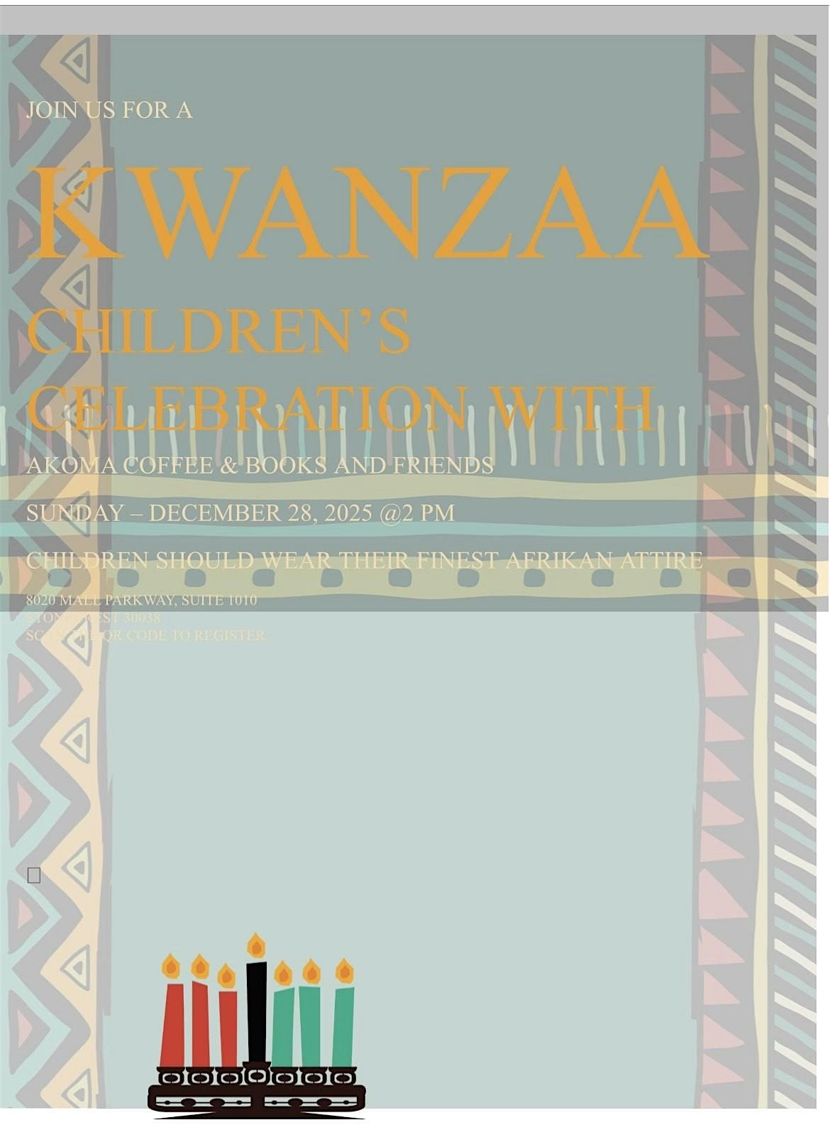 KWANZAA, 28 December | Event in Stonecrest | AllEvents