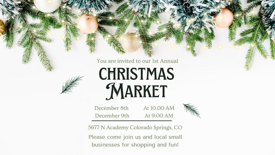 Christmas Market At Crate, Crate Colorado Springs, 8 December 2023 AllEvents.in