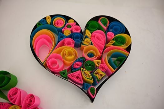 quilling mothers day
