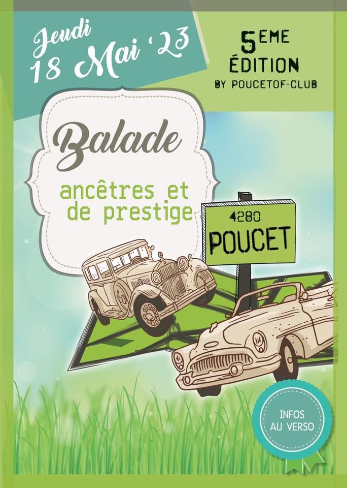5ème balade ancêtres et de prestige, Poucetof, Hannut, 18 May