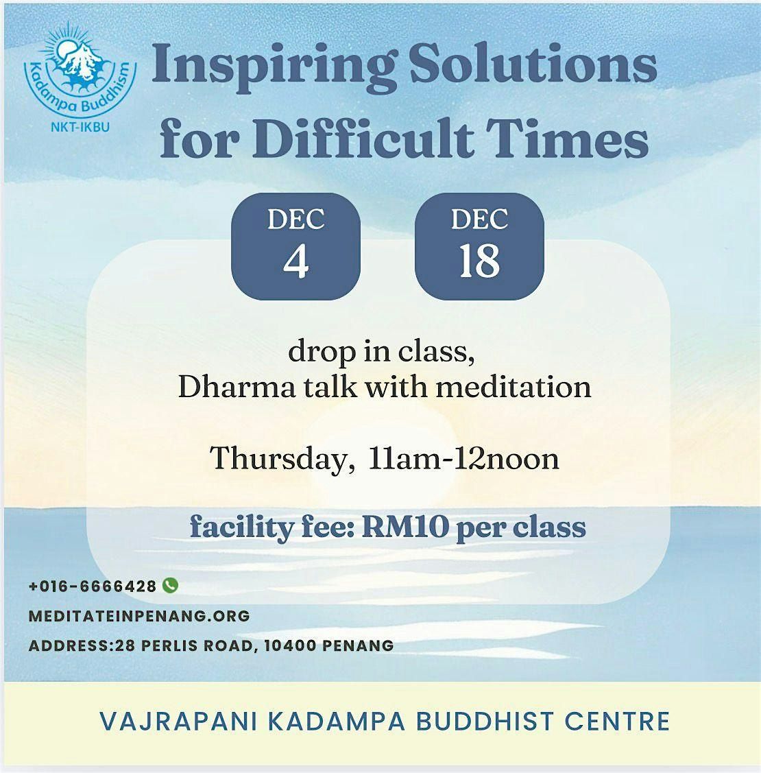 Inspiring Solutions for Difficult Times, 4 December | Event in George Town | AllEvents