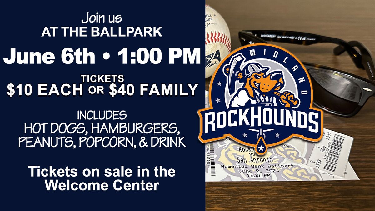 San Antonio Missions at Midland RockHounds at Scharbauer Sports Complex - Momentum Bank Ballpark, 13 May | AllEvents