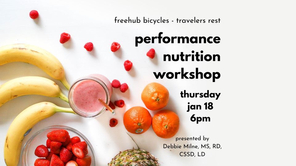 Performance Nutrition Freehub Bicycles TR, Travelers Rest