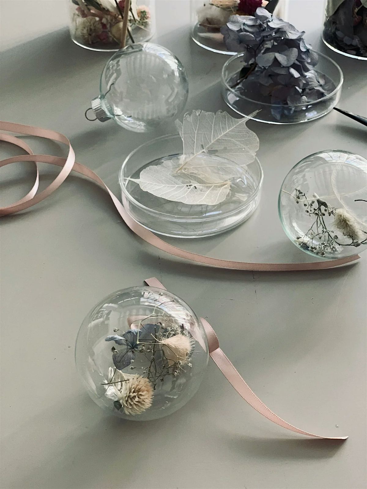 Dried Flower Glass Ball Ornament Making Workshop, 6 December | Event in Brooklyn | AllEvents