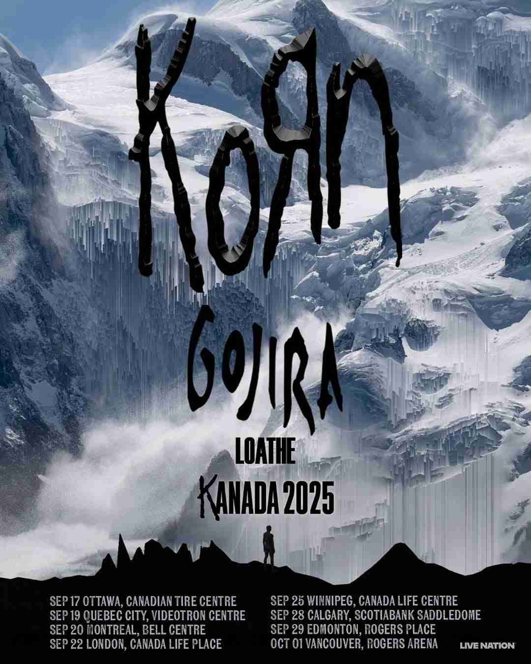 Korn  Gojira & Loathe, 21 September | Event in London | AllEvents