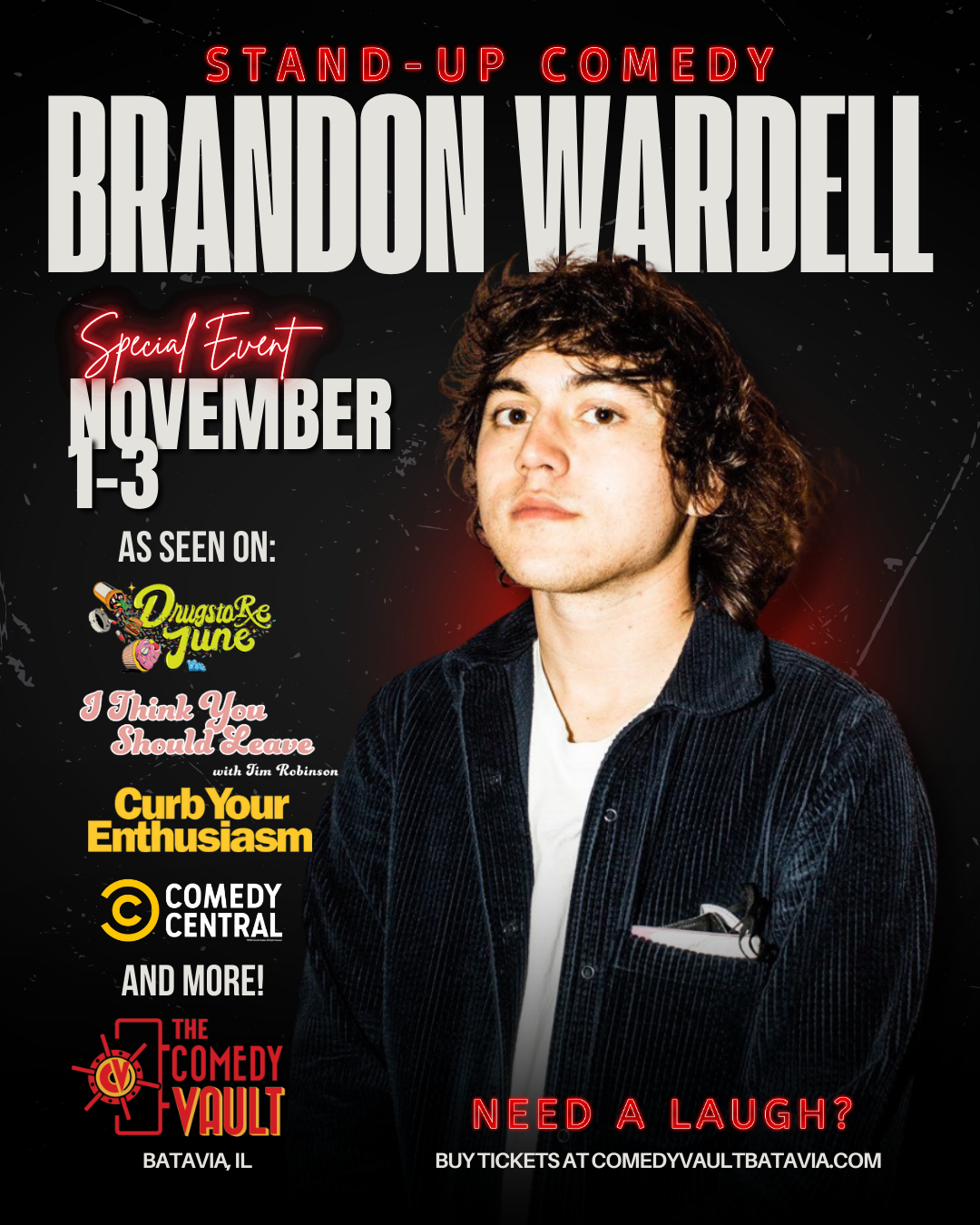 Brandon Wardell at Improv Comedy Club - Irvine, 8 June | Event in Irvine | AllEvents