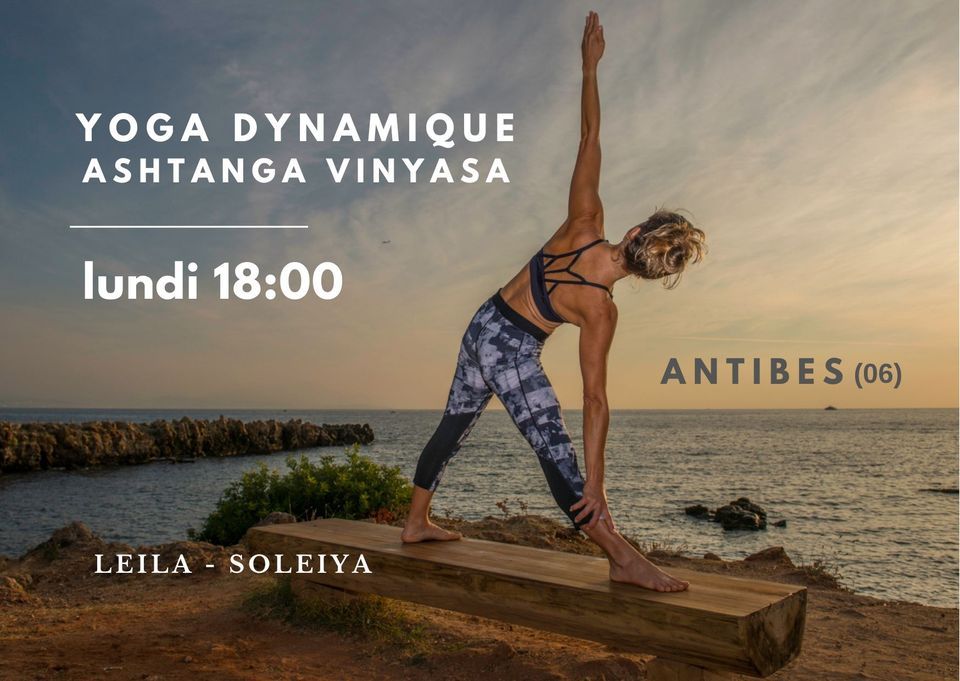 COURS de YOGA DYNAMIQUE (Ashtanga Vinyasa) Antibes centre (proche de