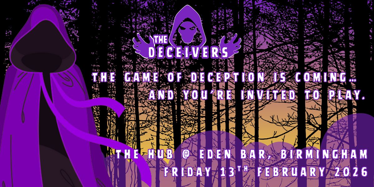 The Deceivers – A Live Traitors-Style Immersive Game Night, 13 February | Event in Birmingham | AllEvents