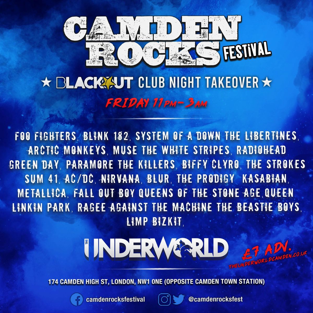Blackout Club - Camden Rocks Takeover, 27 June | Event in London | AllEvents