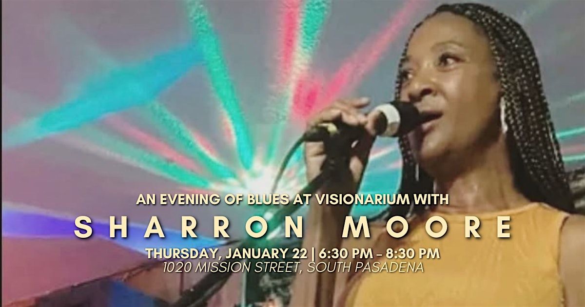 An Evening of Blues with Sharron Moore, 22 January | Event in South Pasadena | AllEvents