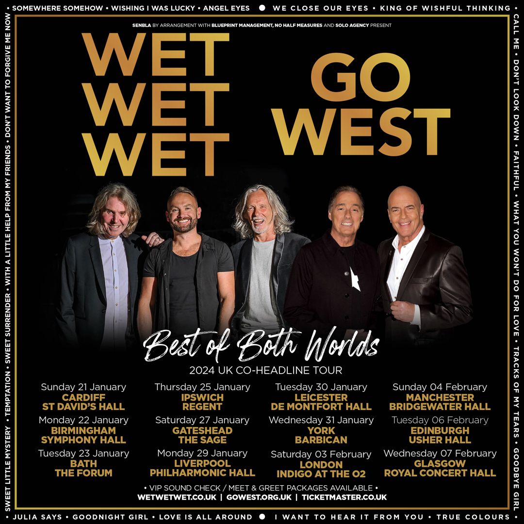 Wet Wet Wet at Symphony Hall Birmingham UK, 17 October | Event in Birmingham | AllEvents