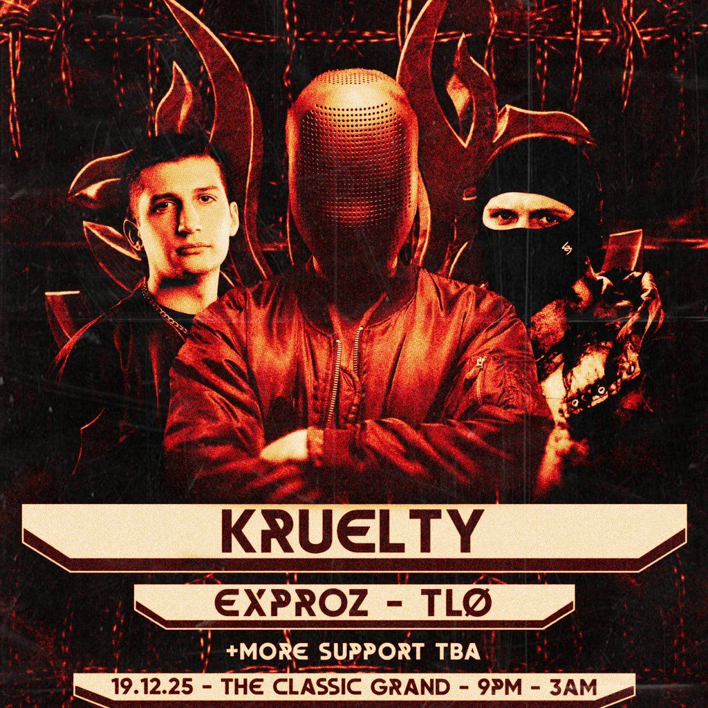 KHAOTIC Presents: KRUELTY, EXPROZ, TLØ & MORE, 19 December | Event in Glasgow | AllEvents
