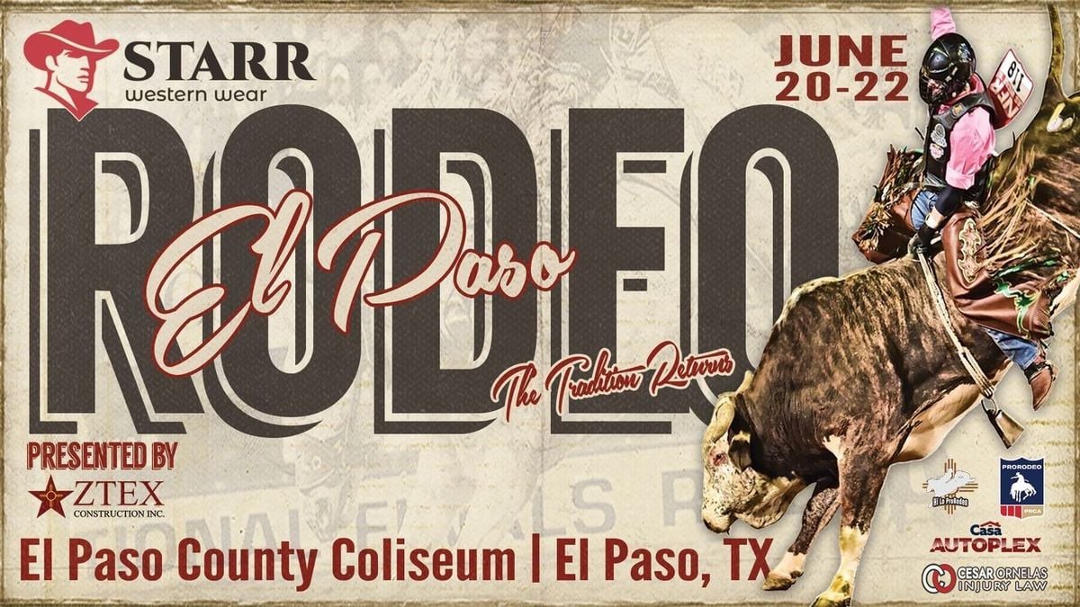 Starr Western Wears Rodeo at El Paso County Coliseum, 20 June | Event in El Paso | AllEvents