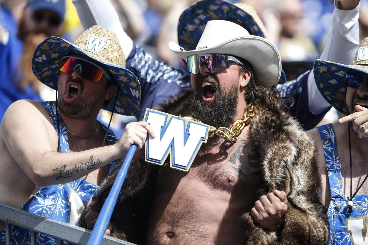 CFL Preseason - Winnipeg Blue Bombers at Saskatchewan Roughriders at Mosaic Stadium at Taylor Field, 30 May