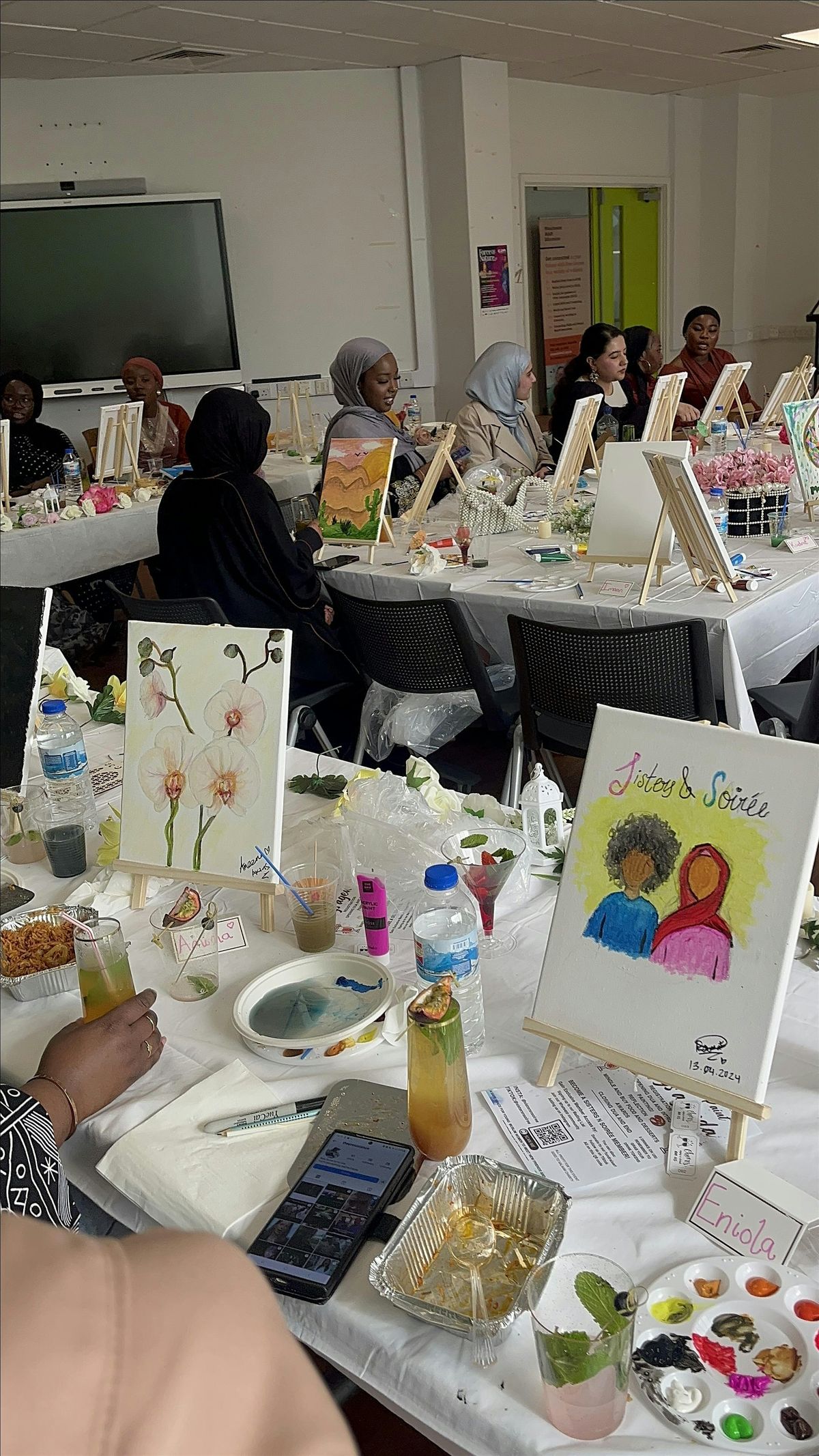 Paint and Pose - SnS Halal Sip n Paint, 13 December | Event in Manchester | AllEvents