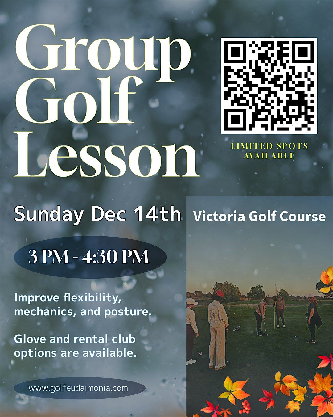 December Group Golf Lesson, 14 December | Event in Carson | AllEvents