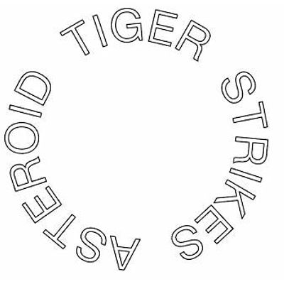 Tigers Strikes Asteroid- Chicago logo