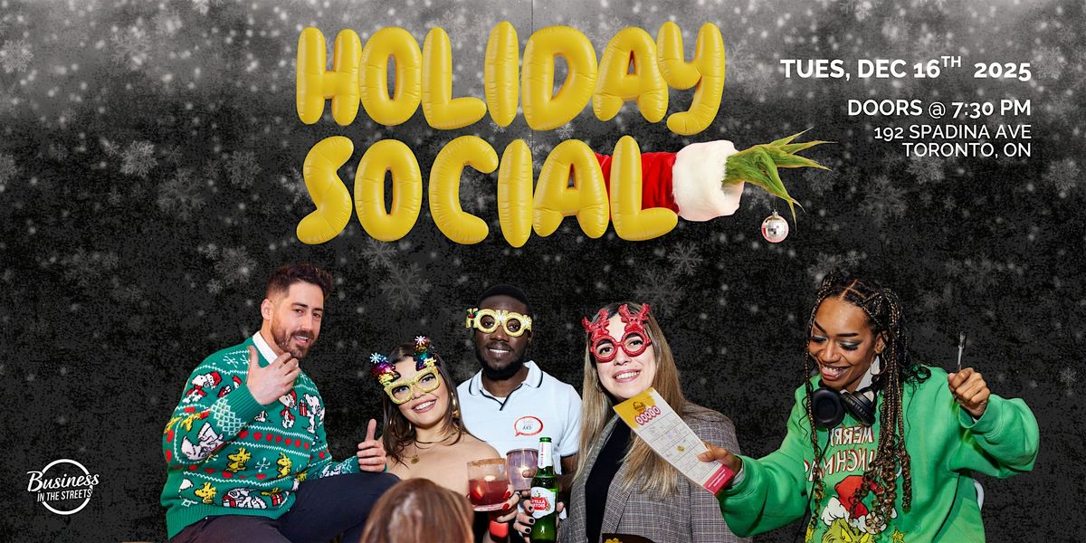 BITS Holiday Social, 16 December | Event in Toronto | AllEvents
