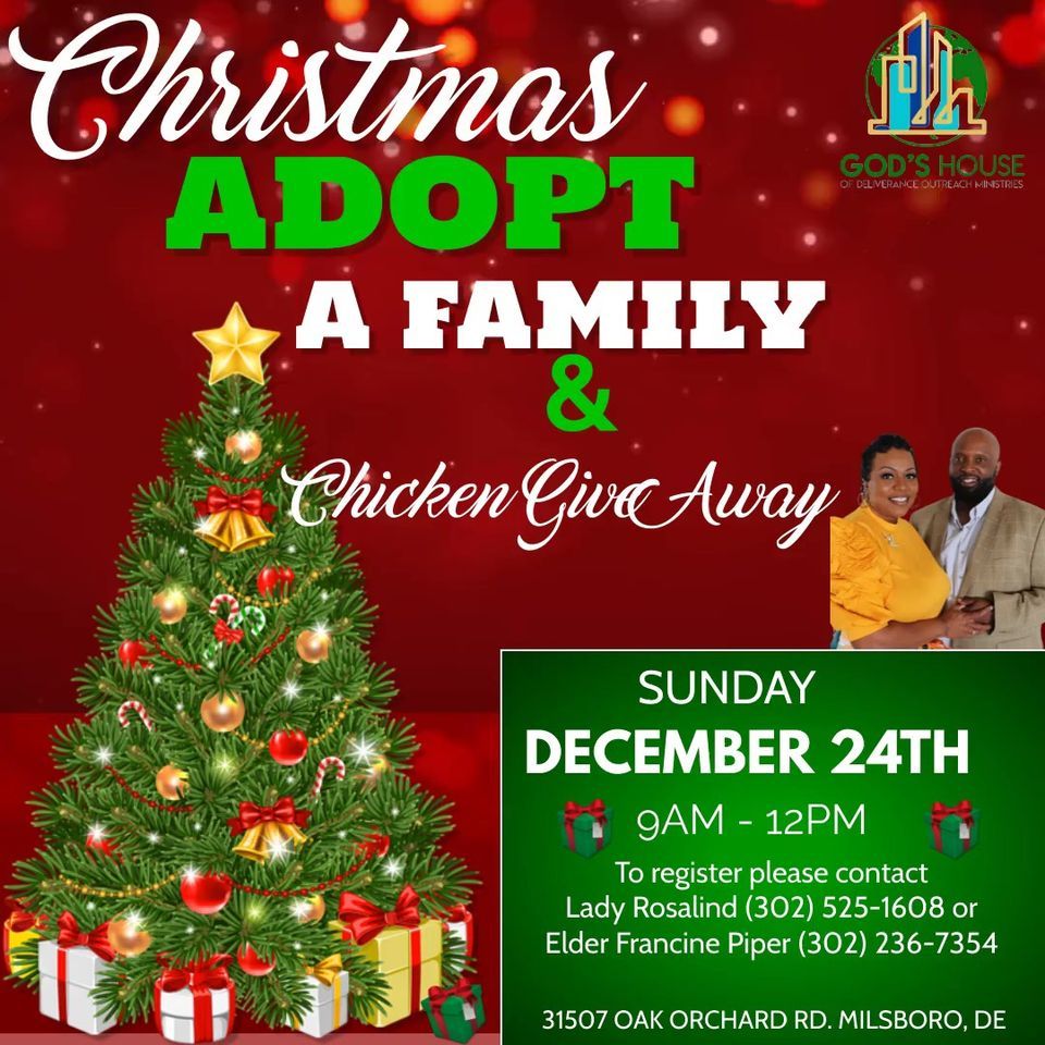 Christmas Adopt a Family Toy Give Away, God's House Of Deliverance