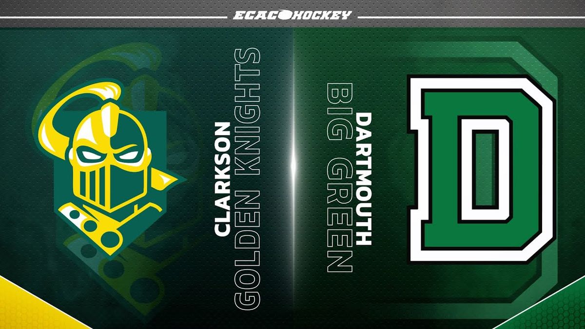 Clarkson Golden Knights at Dartmouth Big Green Mens Hockey at Thompson Arena Dartmouth, 16 January | AllEvents