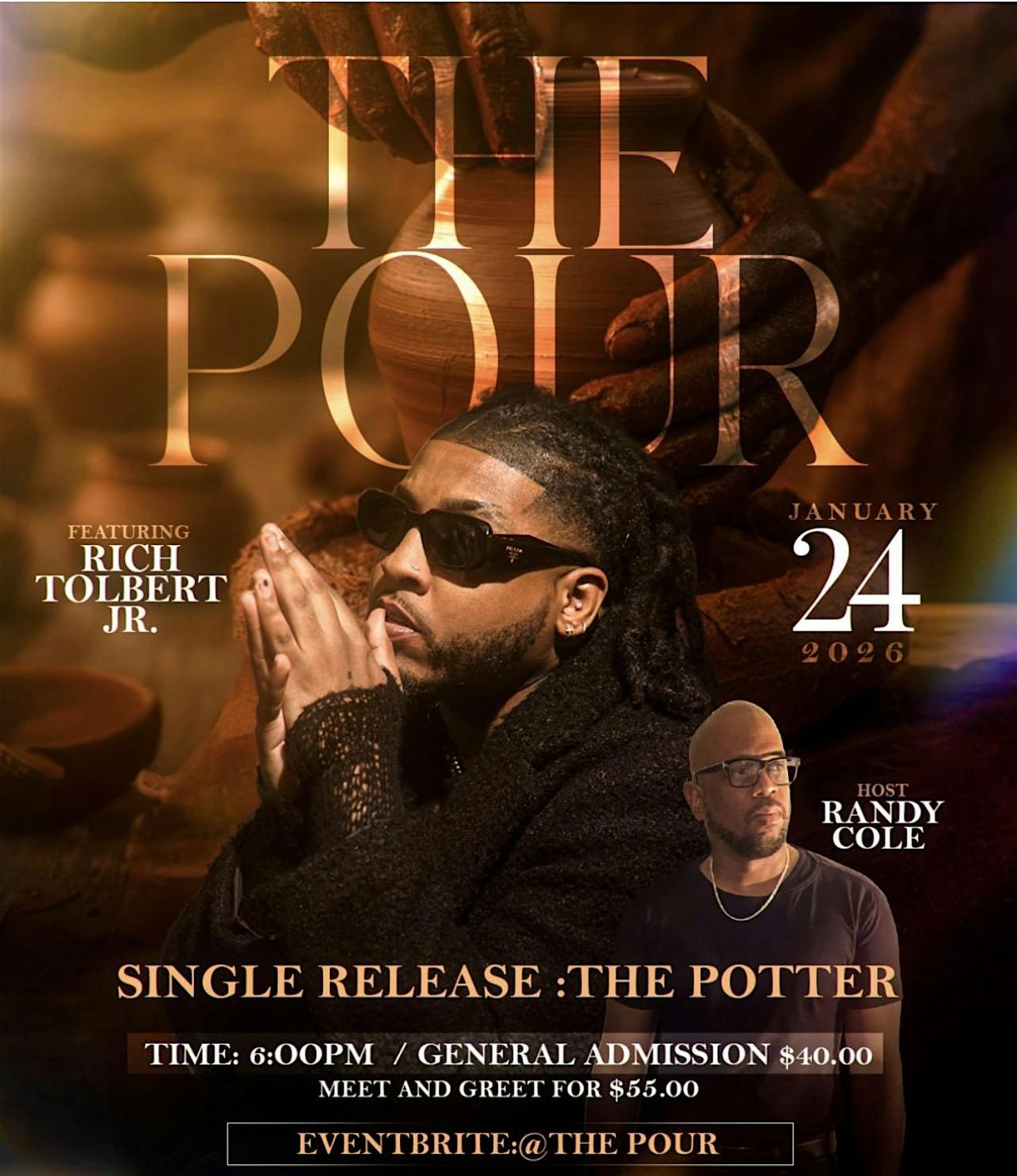 THE POUR  featuring  RICH TOLBERT JR.  / THE POTTER SINGLE RELEASE, 24 January | Event in Springfield | AllEvents
