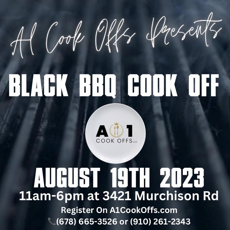 2nd Annual Black BBQ Cook Off, Murchison Marketplace, Fayetteville, 19