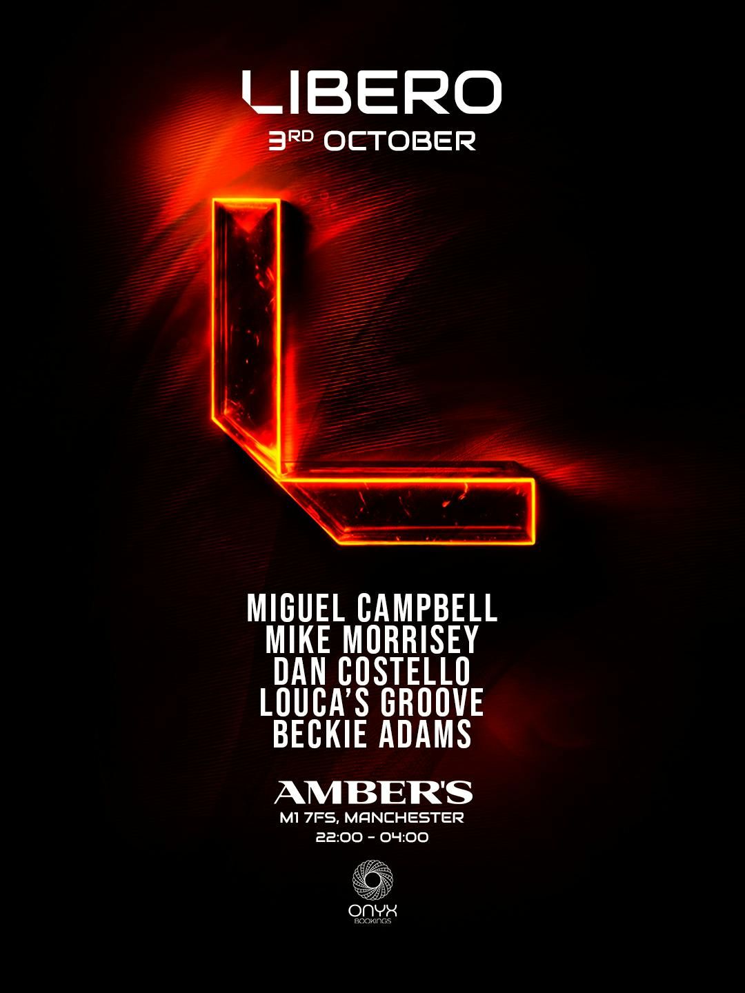 Amber's x LIBERO | Event in Manchester | AllEvents