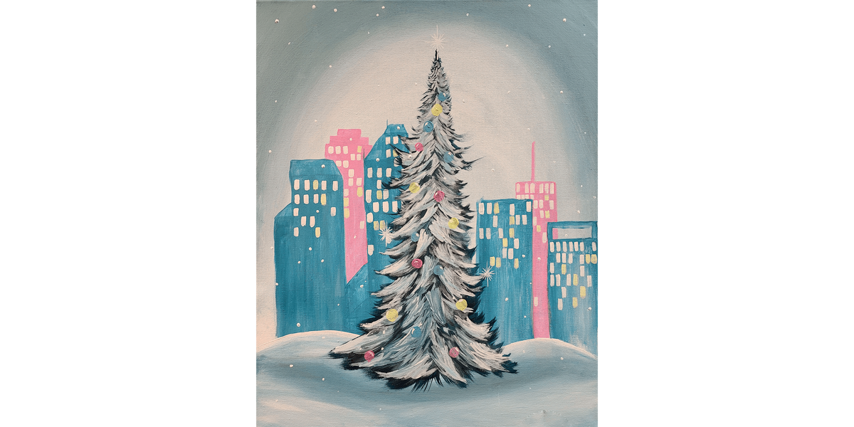 Christmastime in Houston - Paint and Sip in Houston | Classpop!™, 24 December | Event in Katy | AllEvents