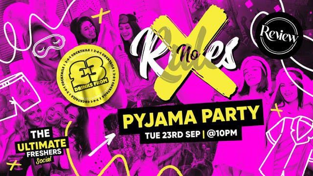 🎉 FRESHERS PYJAMA PARTY 🎉 , 23 September | Event in Preston | AllEvents