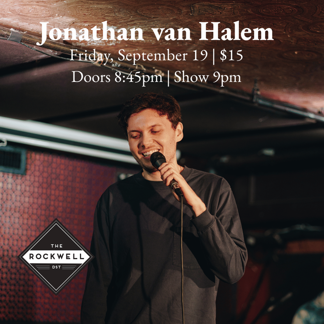 Jonathan Van Halem at The Comedy Catch at The Choo Choo, 12 March | Event in Dunlap | AllEvents